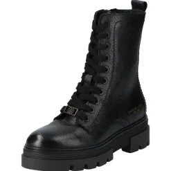 Monochromatic Lace Up Boot