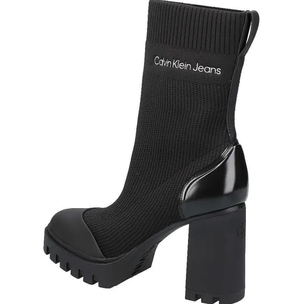 Platform Knit Sock Knit