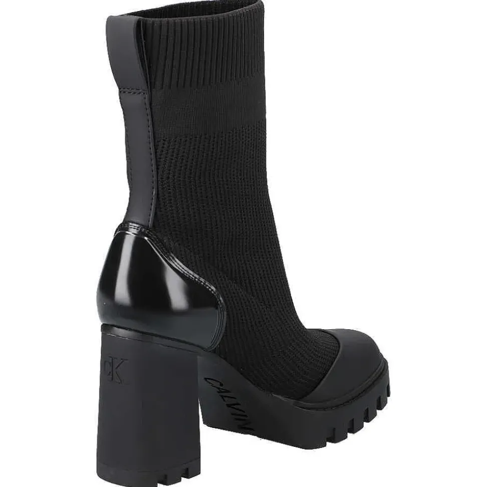 Platform Knit Sock Knit