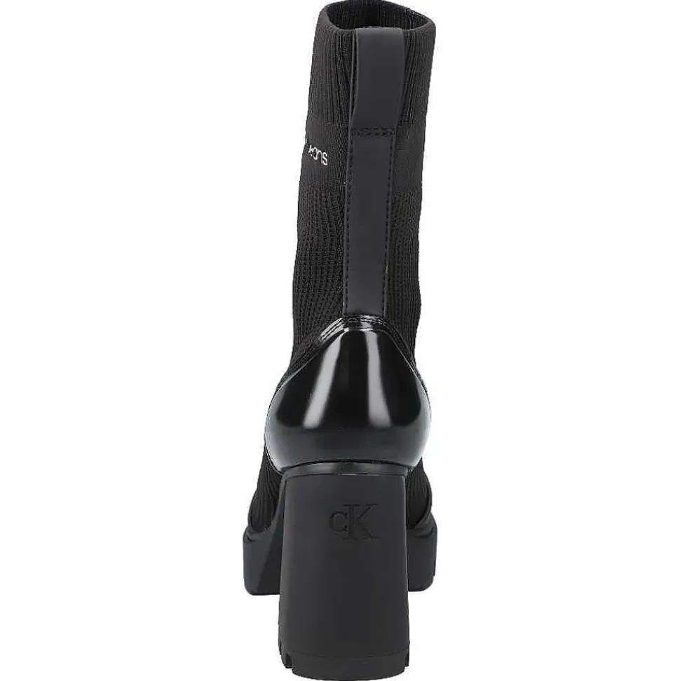 Platform Knit Sock Knit