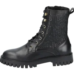 TH Monogram Lace Up Boot