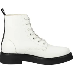 TJW  Lace Up Flat Boot