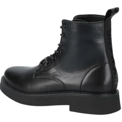 TJW  Lace Up Flat Boot