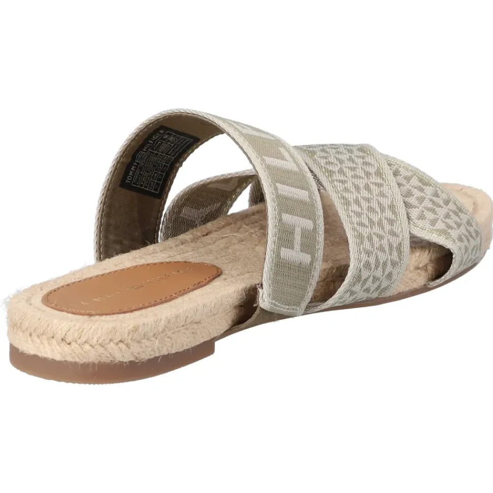 Tommy Webbing Flat Espadrille
