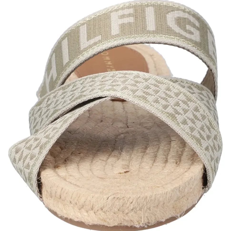 Tommy Webbing Flat Espadrille